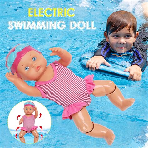 swimming baby doll